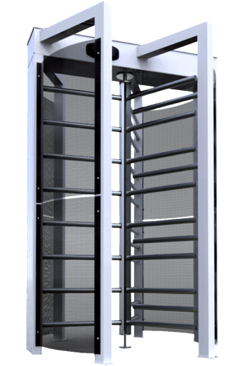 Турникет полноростовой Came Guardian PSGS3 уличный из окрашенной стали Турникет полноростовой Came Guardian PSGS3 уличный из окрашенной стали