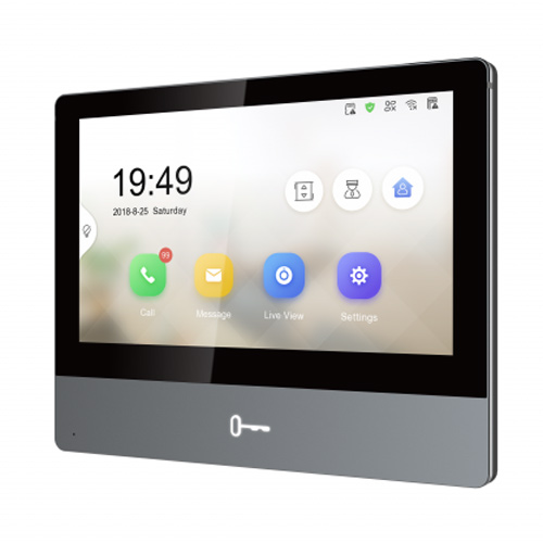IP-видеодомофон с 7″ IPS-дисплеем HikVision DS-KH8350-WTE1 с Wi-Fi