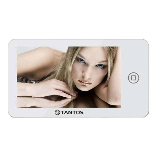 Монитор видеодомофона сенсорный TANTOS NEO (белый)
