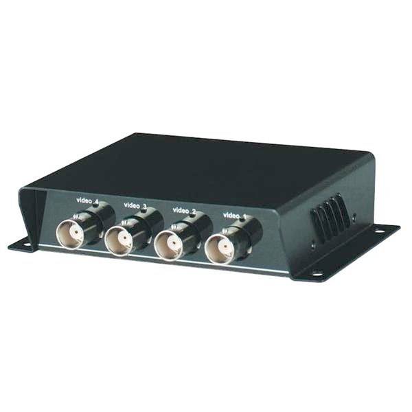 Приемопередатчик 4-х видеосигналов SC&T TTP414V по витой паре на 600м