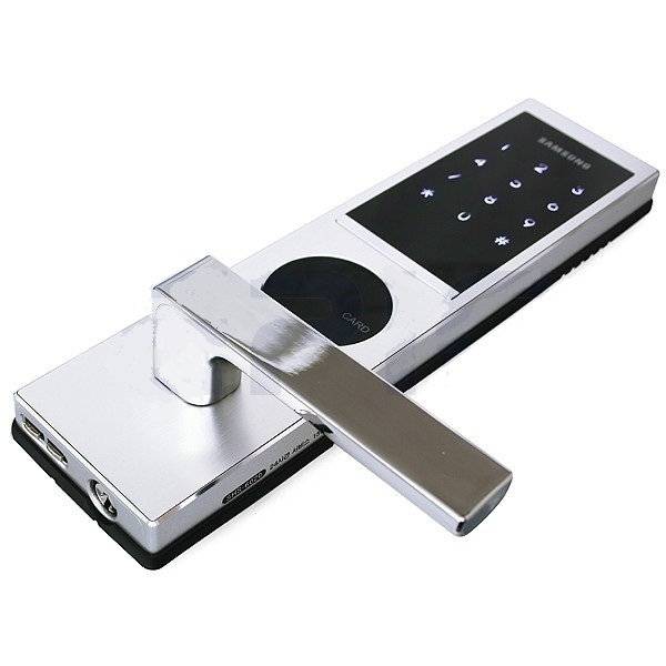 Электронный замок Samsung SHS-H635 FBS/EN (SHS-6020) врезной с ручкой