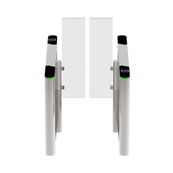 Турникет распашной ZKTeco SBTL8000 без считывателей (со створками)