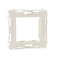 Каркас одноместный DKC 75023W, без распорных лапок, белый RAL 9010, 2М, BRAVA