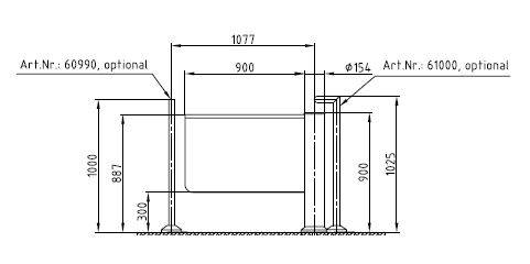 Моторизованная калитка Gotschlich Ikarus Transpa