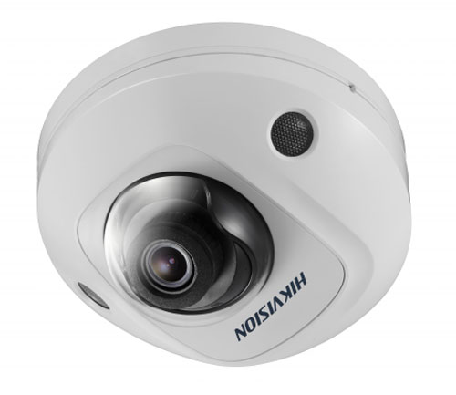 Миникупольная Wi-Fi IP-видеокамера 2Мп HikVision DS-2CD2523G0-IWS (2.8 мм) с EXIR-подсветкой до 10 м