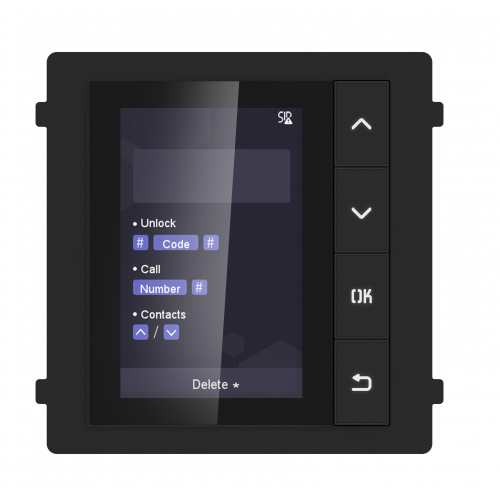 Модуль дисплея 3,5 дюйма Hikvision DS-KD-DIS для вызывной панели