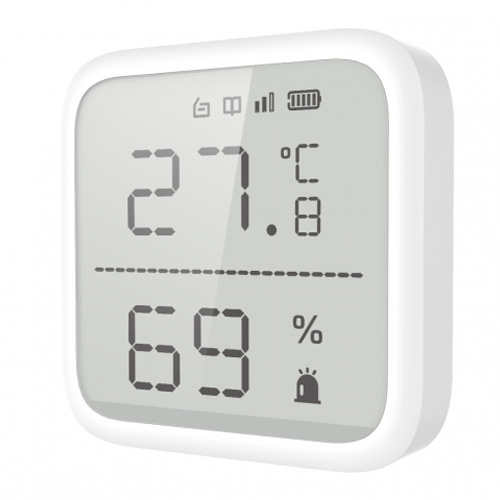 Беспроводной датчик температуры и влажности HikVision AX PRO Temperatue DS-PDTPH-E-WE