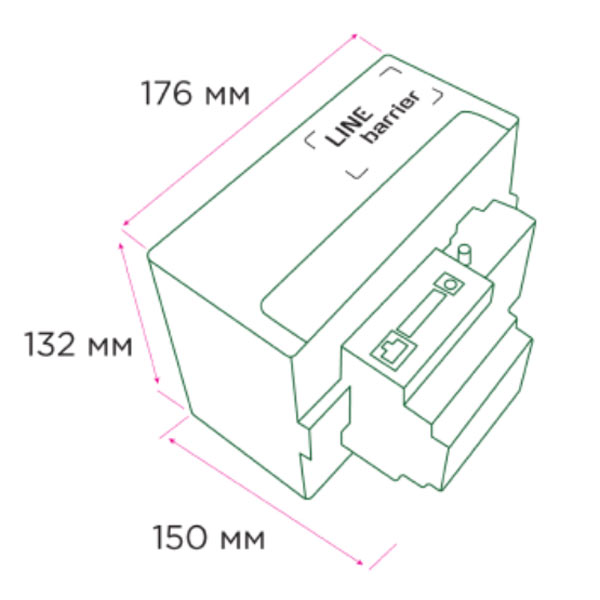 Комплект для автоматизации проезда Линия Line Barrier 2APNR