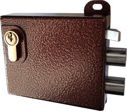 Электромеханический замок накладной Полис 12