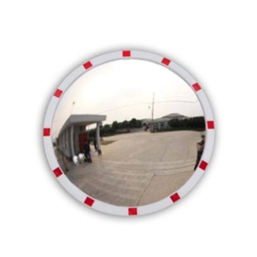 Зеркало безопасности уличное DetexLine 630 мм со световозвращателями Зеркало безопасности уличное DetexLine 630 мм со световозвращателями