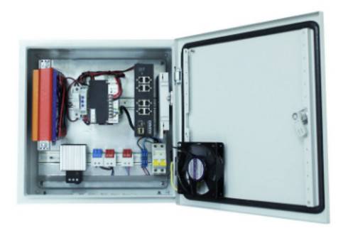 Уличная станция с термостабилизацией и PoE-коммутатором Osnovo OS-44TB1(SW-8091/IC)