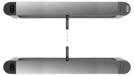 Крайний элемент турникета Oxgard Praktika-Т-06 (шир.прохода 660 мм, дл.1900)