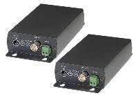 Комплект приемопередатчиков SC&T SDI05A HD-SDI видеосигнала и RS485 по витой паре