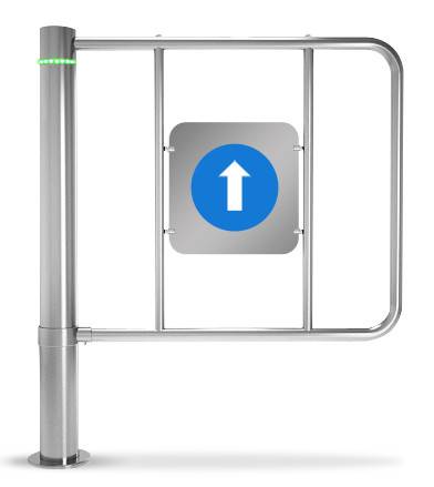 Калитка уличная реверсивная электромеханическая Oxgard К-15-А (L=735 мм) (ВЗР 2126-4)