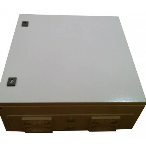 Термошкаф 505030-45-СОВ уличный утепленный с отоплением и вентиляцией (500х500х300мм)