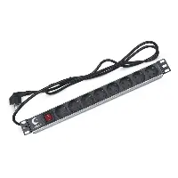 Блок распределения питания Cabeus PDU-8P-2EU (7297c)