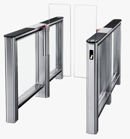 Комплект крышек PERCo STС-01GS (2шт.) из закаленного стекла c вставкой из нержавеющей стали для турникета ST-01