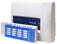 Прибор Гранит-16 с ВП с выносной панелью индикации, приемно-контрольный и управления охранно-пожарный