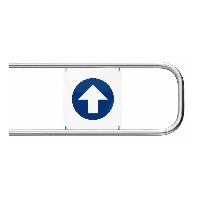 Створка калитки PERCo ASG-900 длиной 900 мм для WHD-05 нержавеющая сталь