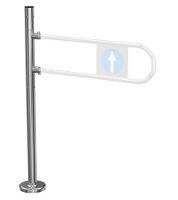 Калитка механическая Ростов-Дон К11М лв ХРОМ (без дуги)