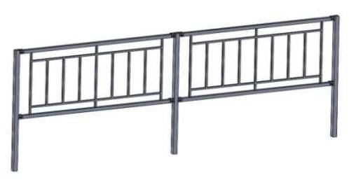 Столб концевой с кронштейном ОБ-01.40 для пешеходных ограждений Ирбис ОБ