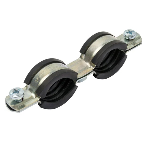 Двойной хомут с EPDM уплотнителем UWS 25-29 мм, 3/4"