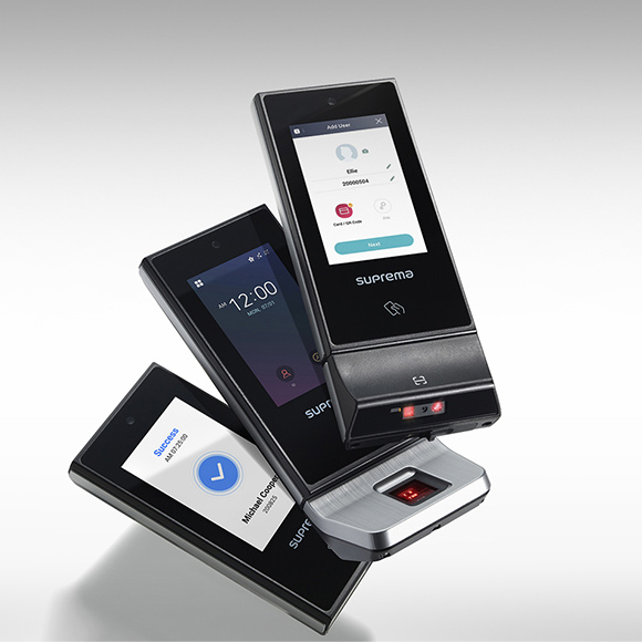 Биометрический терминал Suprema X-Station 2 XS2-OAPB с идентификацией по картам, смартфонам и отпечаткам