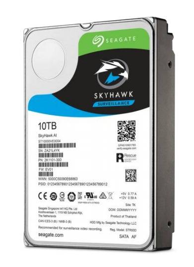 Жесткий диск 10ТБ Seagate SkyHawk AI ST10000VE001 (7200 об/мин)