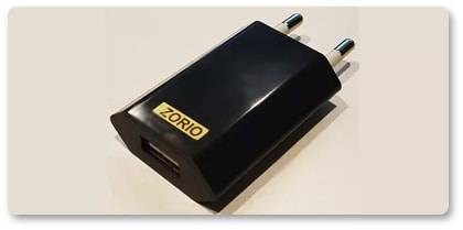 Портативное зарядное устройство 220В, 1А, USB для коммуникатора ZORIO