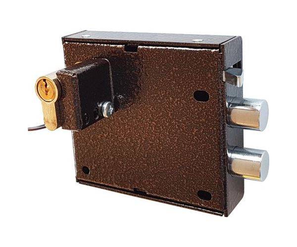 Электромеханический замок накладной Полис 111L