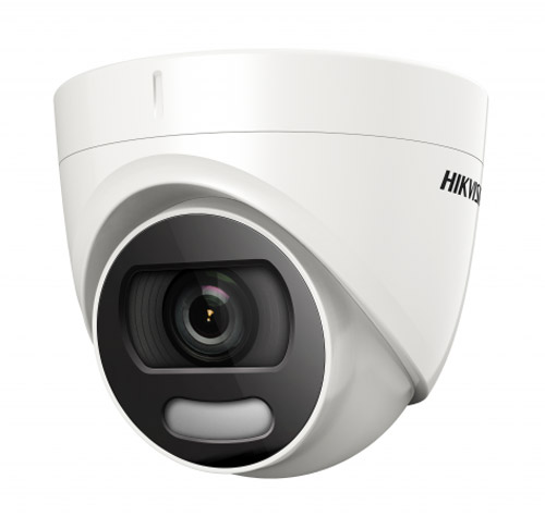 Уличная EyeBall HD-TVI видеокамера 5Мп ColorVu HikVision DS-2CE72HFT-F28 (2.8 мм) с LED подсветкой до 20 м