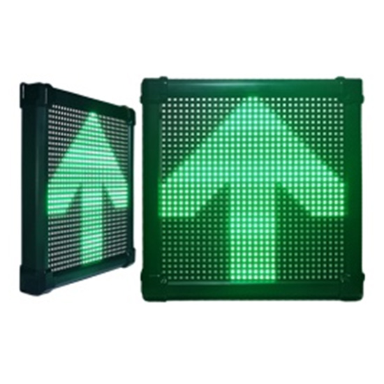 Светодиодный односекционный светофор Инфопаркинг ИС-Р3/1Q6/24 MATRIX (ИС-Р3/24 MATRIX), 200 мм