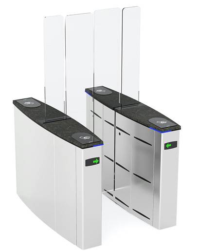 Турникет раздвижной однопроходной Came Sliding Gate SG55, 550 мм, створки 2000 мм (SG55T)