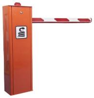 Шлагбаум автоматический Фантом Стандарт-Арктик CА4000 с прямоугольной стрелой 4 метра и радиоуправлением