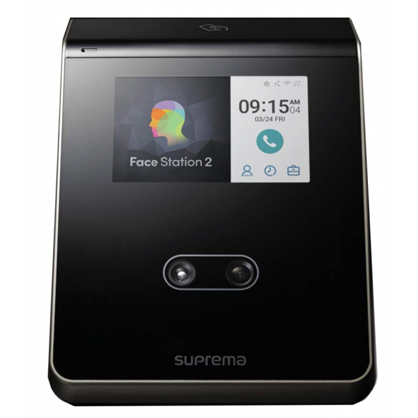 Биометрический терминал распознавания лиц и УРВ Suprema FaceStation 2 FS2-D