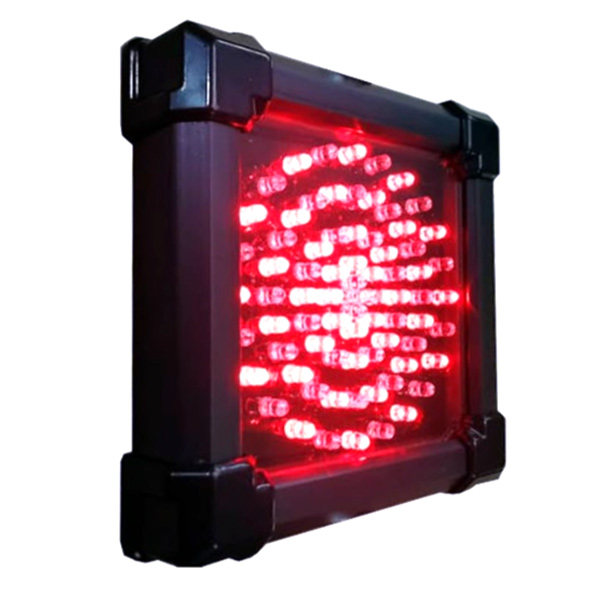 Светофор светодиодный односекционный Инфопаркинг ИС-Т8.3/24/Зелёный+Красный, 100 мм