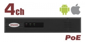 4-канальный PoE IP-видеорегистратор Beward BK0104H2-P4 4-канальный PoE IP-видеорегистратор Beward BK0104H2-P4