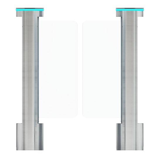 Крайний элемент турникета Oxgard Praktika QL-04-SMК-900 с картоприемником (шир.прохода 900 мм)