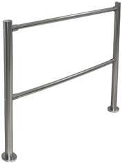 Поручень ограждения Tantos TSb-H, диаметр 32мм, длина 985 мм, нержавеющая сталь