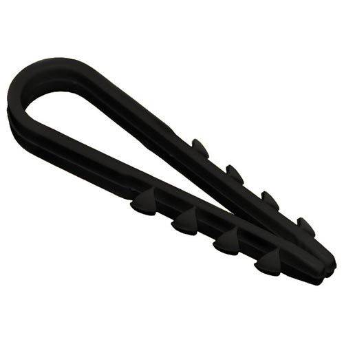 Дюбель-хомут 11-18 черный