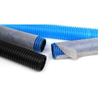 Труба дренажная Рувинил , одностенная, ПНД, 110 мм, с фильтром TYPAR