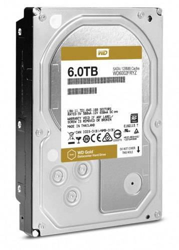 Жесткий диск Western Digital Gold WD6002FRYZ 6 ТБ