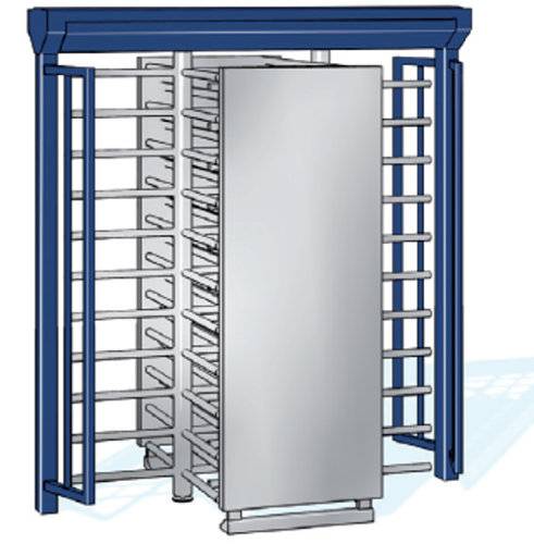 Полноростовой двухпроходной турникет dormakaba Kentaur FTS-L01