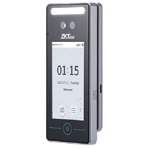 Мультибиометрический терминал УРВ ZKTeco SpeedFace-V4L (MF) с распознаванием лиц, ладони и карт Mifare