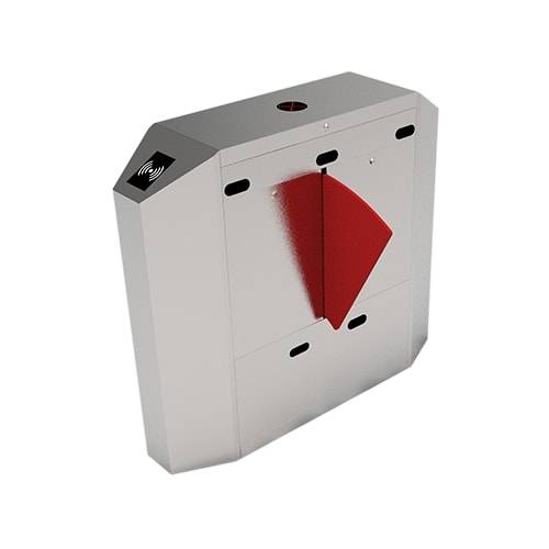 Центральный модуль раздвижного турникета ZKTeco FBL2222 Pro с биометрическими считывателями (со створками)