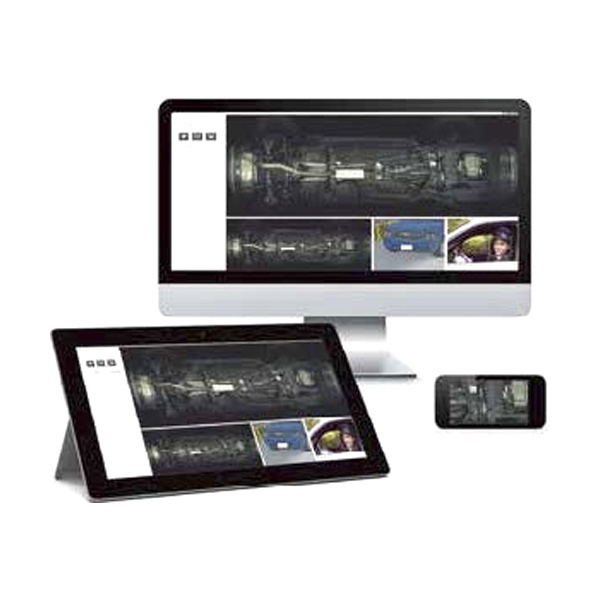 Стационарная система досмотра днища автотранспорта Телестраж UVS-LF500