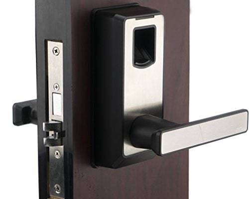 Замок с сенсором отпечатков пальцев ZKTeco PL10B [ID]