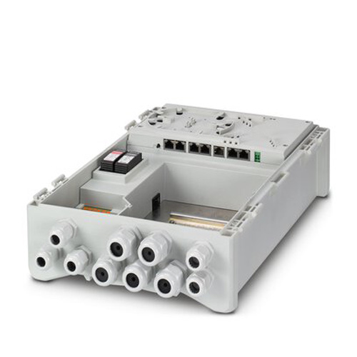 Промышленный коммутатор Phoenix Contact Smart Camera Box SCX 2POE 2T для систем видеонаблюдения