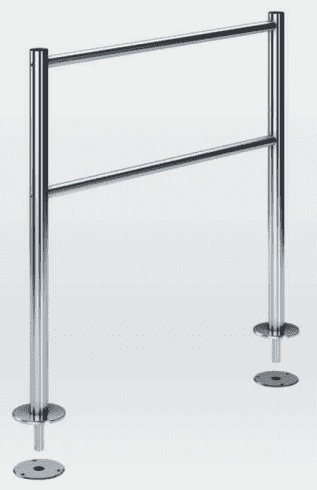 Ограждение съемное Praktika модульное L=1500