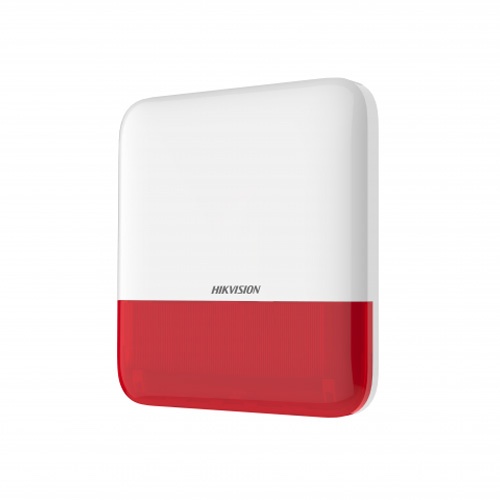 Беспроводной уличный оповещатель HikVision AX PRO SirenOut DS-PS1-E-WE (Red)